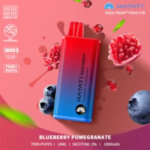 Hayati Duo Mesh 7000 Blueberry Pomegranate