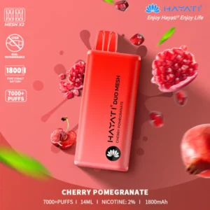 Hayati Duo Mesh 7000 - Cherry Pomegranate