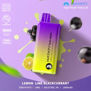 Hayati Duo Mesh 7000 Lemon Lime Blackcurrant
