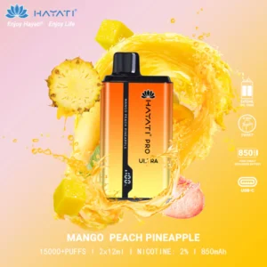 Hayati Pro Ultra 15000 - Mango Peach Pineapple