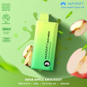 Hayati Duo Mesh 7000 - Sour Apple Knockout