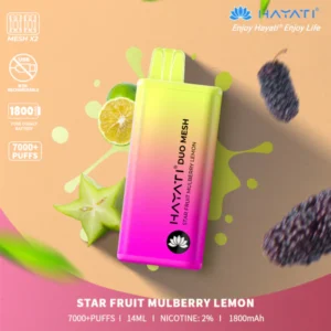 Hayati Duo Mesh 7000 Star Fruit Mulberry Lemon