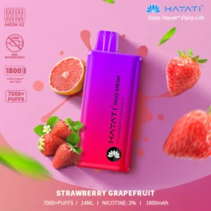 Hayati Duo Mesh 7000 Strawberry Grapefruit