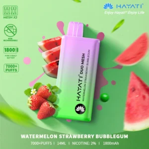 Hayati Duo Mesh 7000 Watermelon Strawberry Bubblegum