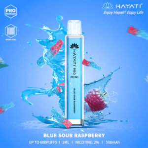 Hayati Pro Mini 600 - Blue Sour Raspberry