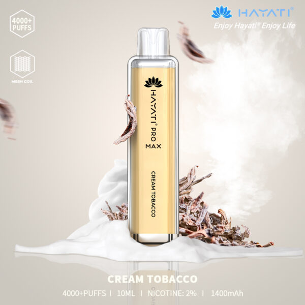 Hayati Pro Max 4000 Cream Tobacco