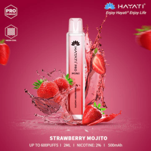 Hayati Pro Mini 600 - Strawberry Mojito